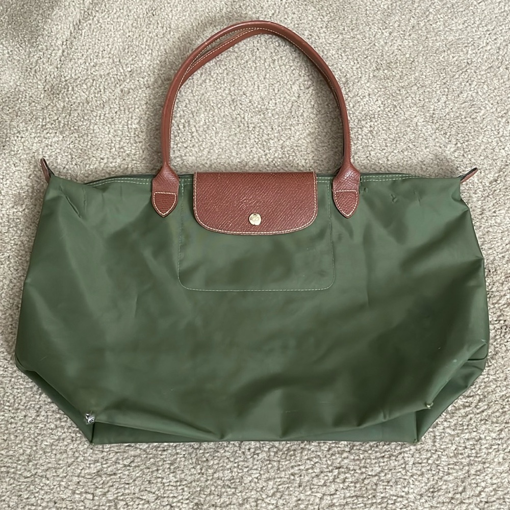 Longchamp Le Pliage Nylon Shopping Tote Handbag